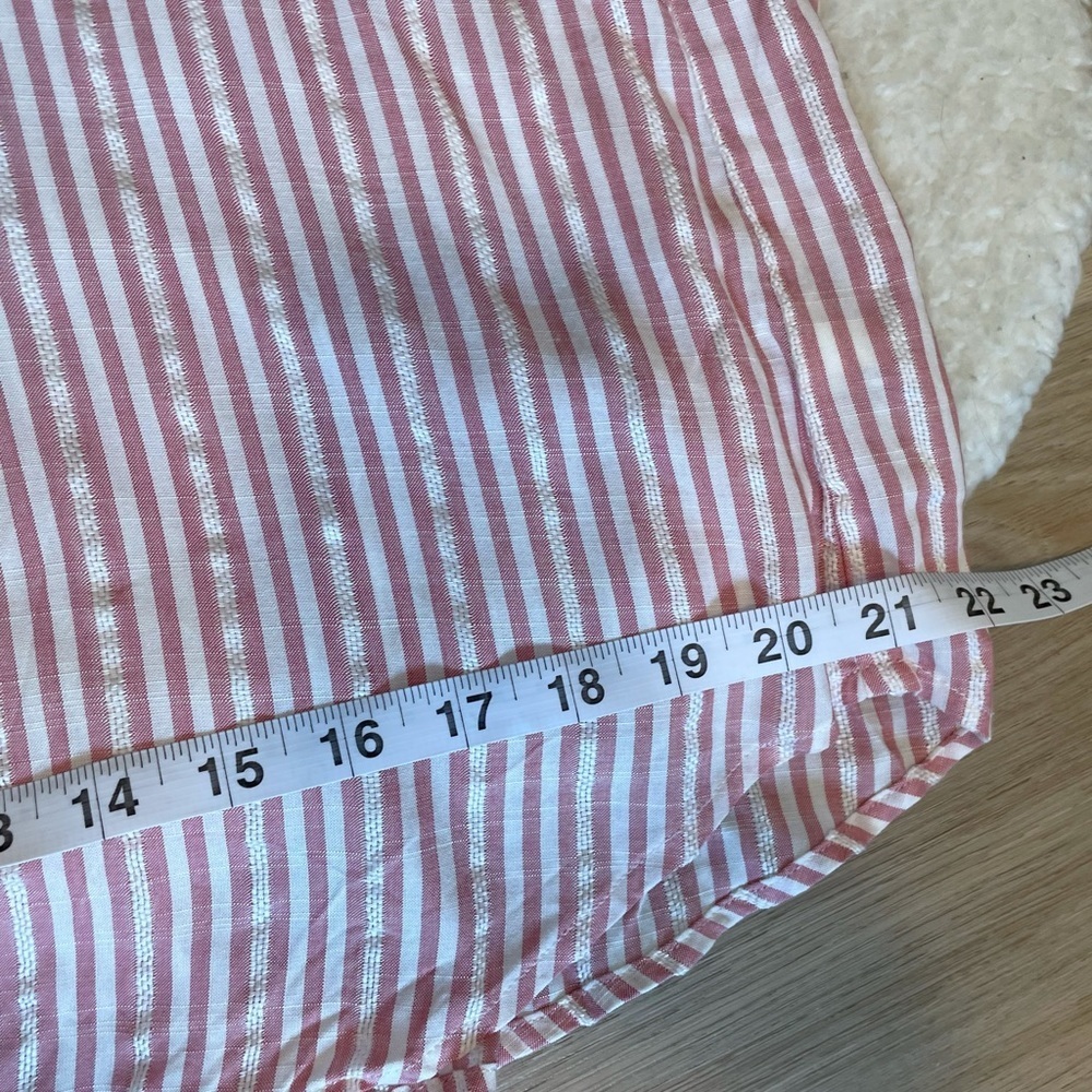 Universal Thread Pinstripe Button Up Shirt - Picture 9 of 12